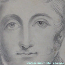 Load image into Gallery viewer, Regency Portrait Drawing of a Naval Officer for Sale
