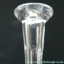 Load image into Gallery viewer, ANTIQUE Georgian 19th Century Glass Toddy Lifter: 6 1/2 inches in height
