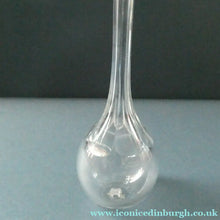 Load image into Gallery viewer, ANTIQUE Georgian 19th Century Glass Toddy Lifter: 6 1/2 inches in height
