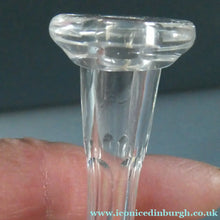 Load image into Gallery viewer, ANTIQUE Georgian 19th Century Glass Toddy Lifter: 6 1/2 inches in height
