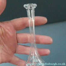 Load image into Gallery viewer, ANTIQUE Georgian 19th Century Glass Toddy Lifter: 6 1/2 inches in height
