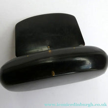 Load image into Gallery viewer, Fine Antique GEORGIAN Scottish Cow Horn Snuff Box with Hinged Lid
