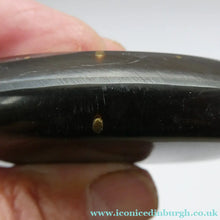 Load image into Gallery viewer, Fine Antique GEORGIAN Scottish Cow Horn Snuff Box with Hinged Lid

