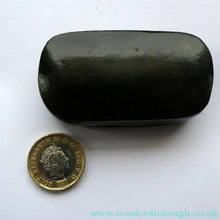 Load image into Gallery viewer, ANTIQUE Snuff Box. Georgian Papier Mache Box with Take a Pinch Mott
