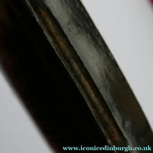 Load image into Gallery viewer, ANTIQUE Snuff Box. Georgian Papier Mache Box with Take a Pinch Mott

