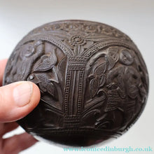 Load image into Gallery viewer, Antique 19th Century South East Asian / Burmese Hand Carved Coconut Cup
