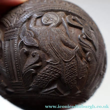Load image into Gallery viewer, Antique 19th Century South East Asian / Burmese Hand Carved Coconut Cup

