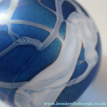 Load image into Gallery viewer, Fine GLASFORM Paperweight by John Ditchfield with Iridescent Finish and Decorative Trails
