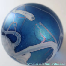 Load image into Gallery viewer, Fine GLASFORM Paperweight by John Ditchfield with Iridescent Finish and Decorative Trails
