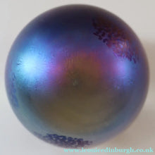 Load image into Gallery viewer, Fine GLASFORM Paperweight by John Ditchfield with Iridescent Finish and Landscape Imagery
