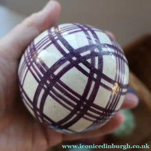 Load image into Gallery viewer, Fine Set of SIX Scottish Victorian Ceramic Carpet Bowls Plus the Elusive WHITE JACK
