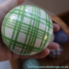 Load image into Gallery viewer, Fine Set of SIX Scottish Victorian Ceramic Carpet Bowls Plus the Elusive WHITE JACK
