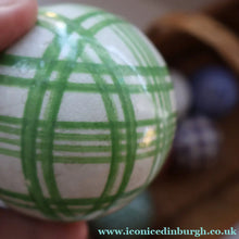 Load image into Gallery viewer, Fine Set of SIX Scottish Victorian Ceramic Carpet Bowls Plus the Elusive WHITE JACK
