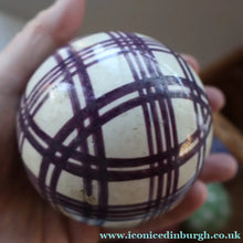 Load image into Gallery viewer, Fine Set of SIX Scottish Victorian Ceramic Carpet Bowls Plus the Elusive WHITE JACK
