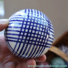Load image into Gallery viewer, Fine Set of SIX Scottish Victorian Ceramic Carpet Bowls Plus the Elusive WHITE JACK
