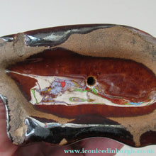 Load image into Gallery viewer, ANTIQUE 19th Century Miniature Red Clay, Treacle Glaze MINIATURE Staffordshire Dogs
