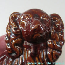 Load image into Gallery viewer, ANTIQUE 19th Century Miniature Red Clay, Treacle Glaze MINIATURE Staffordshire Dogs
