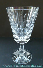 Load image into Gallery viewer, Boxed Set of Four Richmond Pattern Red Wine Stuart Crystal Glasses 6 1/2 inches
