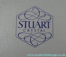 Load image into Gallery viewer, Boxed Set of Four Richmond Pattern Red Wine Stuart Crystal Glasses 6 1/2 inches
