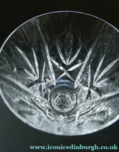 Load image into Gallery viewer, Boxed Set of Four Richmond Pattern Red Wine Stuart Crystal Glasses 6 1/2 inches
