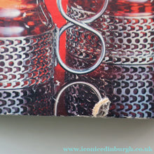 Load image into Gallery viewer, FINLAND. Pair of Ittala TASIKKA Mid-Century Glasses with Silver Tone Holders. Designed by Timo Sarpaneva
