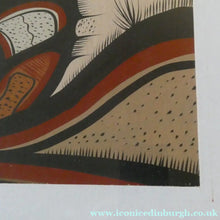 Load image into Gallery viewer, CANADIAN ART: Joshim Kakegamic (1952 - 1993). Acrylic Painting on board. Entitled "Lazy Bear"
