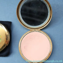 Load image into Gallery viewer, JOB LOT: Five Vintage 1950s / 1960s Gold-Tone Powder Compacts
