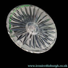 Load image into Gallery viewer, FIVE GLASSES: Vintage Edinburgh Crystal WHITE WINE Glasses. SYMPHONY PATTERN. 7 7/8 inches (CODE H)
