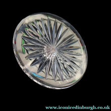 Load image into Gallery viewer, FIVE GLASSES: Vintage Edinburgh Crystal WHITE WINE Glasses. SYMPHONY PATTERN. 7 7/8 inches (CODE H)
