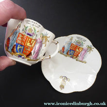 Load image into Gallery viewer, 1902 Foley China Trio Coronation of Edward VII 1902
