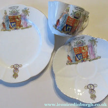 Load image into Gallery viewer, 1902 Foley China Trio Coronation of Edward VII 1902
