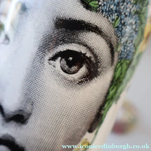 Load image into Gallery viewer, Genuine FORNASETTI Profumi Italian Ceramic Lidded Pot with Original Candle

