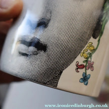 Load image into Gallery viewer, Genuine FORNASETTI Profumi Italian Ceramic Lidded Pot with Original Candle

