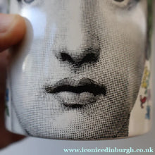 Load image into Gallery viewer, Genuine FORNASETTI Profumi Italian Ceramic Lidded Pot with Original Candle

