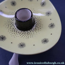 Load image into Gallery viewer, Set of FOUR 1950s Decorative FOLEY Bone China Miniature Candleholders with Tripod Feet

