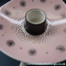 Load image into Gallery viewer, Set of FOUR 1950s Decorative FOLEY Bone China Miniature Candleholders with Tripod Feet
