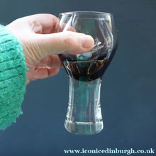 Load image into Gallery viewer, FOUR Caithness CANISBAY LARGE Peat Coloured Wine Glasses. Space Age Shape. 5 1/4 inches in height
