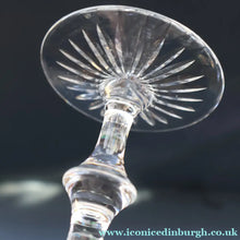 Load image into Gallery viewer, FOUR Edinburgh Crystal Wine Glasses. STAR OF EDINBURGH Pattern: 6 1/4 inches 
