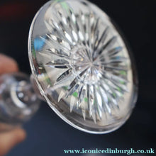 Load image into Gallery viewer, FOUR Edinburgh Crystal Wine Glasses. STAR OF EDINBURGH Pattern: 6 1/4 inches 
