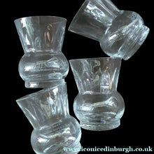 Load image into Gallery viewer, Set of FOUR Glenmorangie Whisky Tasting Glasses in the Shape of a Thistle
