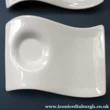 Load image into Gallery viewer, FOUR Villeroy and Boch "New Wave" Espresso Cups and Saucers
