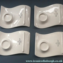 Load image into Gallery viewer, FOUR Villeroy and Boch "New Wave" Espresso Cups and Saucers
