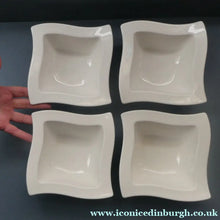 Load image into Gallery viewer, FOUR Villeroy and Boch "New Wave" Soup / Cereal Bowls

