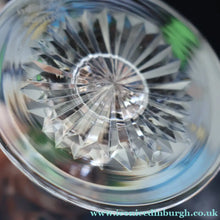 Load image into Gallery viewer, FOUR Vintage 1960s Edinburgh Crystal CHAMPAGNE Flute Glasses. Star of Edinburgh 6 1/4 inches
