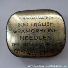 Load image into Gallery viewer, FOUR Vintage Gramophone Needles Tin with Needles. Good Condition
