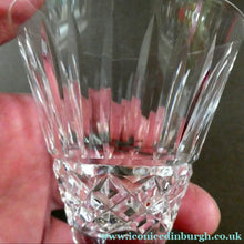Load image into Gallery viewer, FOUR Vintage WATERFORD CRYSTAL "Tramore (Cut)" White Wine or Claret Glass. 5 1/4 inches in height
