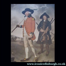 Load image into Gallery viewer, ANTIQUE MEZZOTINT Print by Valentine Green after Lemuel Francis Abbott: BLACKHEATH GOLFER
