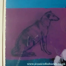 Load image into Gallery viewer, Scottish Art. George Donald Signed Screenprint. 1990s Night Dancer
