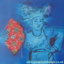 Load image into Gallery viewer, Scottish Art. George Donald Signed Screenprint. 1990s Night Dancer
