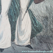 Load image into Gallery viewer, 1820s Original Georgian Print Fashion Satire on Large Hats William Heath
